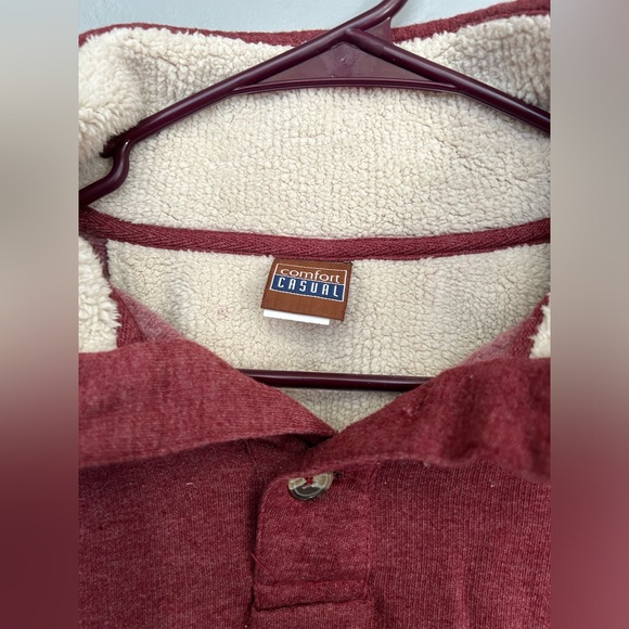 Comfort Casual Men’s Quarter Zip Pullover Sweater L - Picture 9 of 16